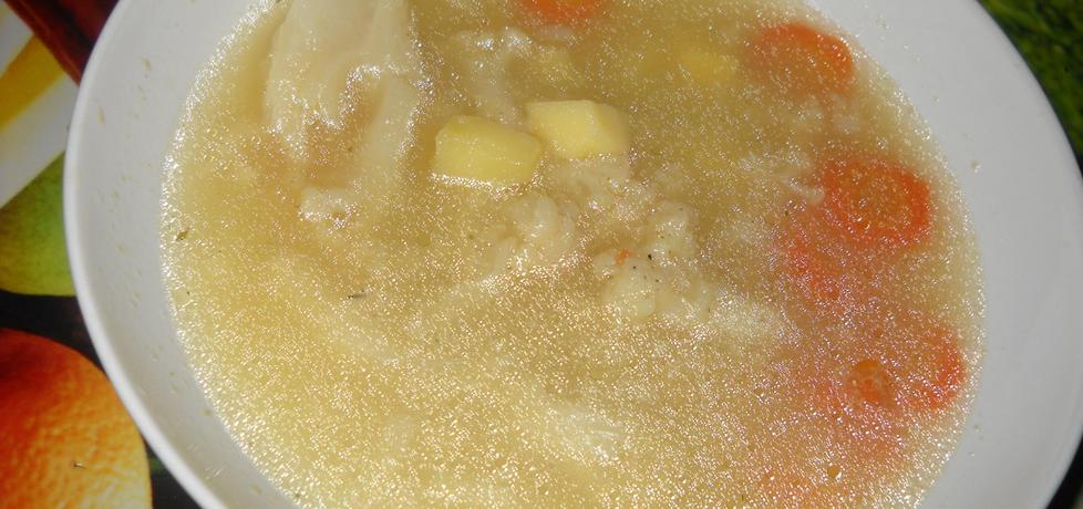 Zupa kalafiorowa z kaszą manną (autor: justyna