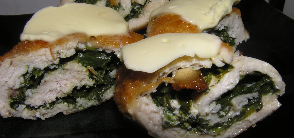 Filet z kurczaka z liściami młodego szpinaku (autor: bernadettap ...