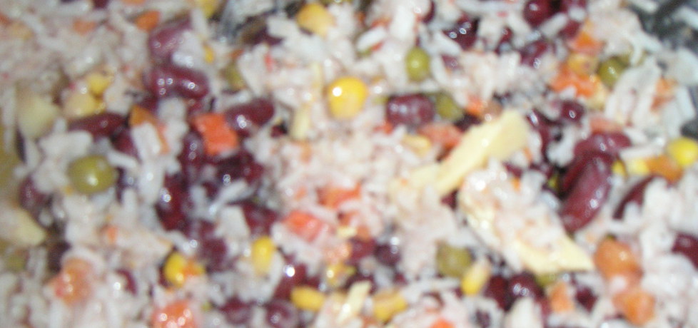 Sałatka ryżowa z warzywami (autor: faustyna)