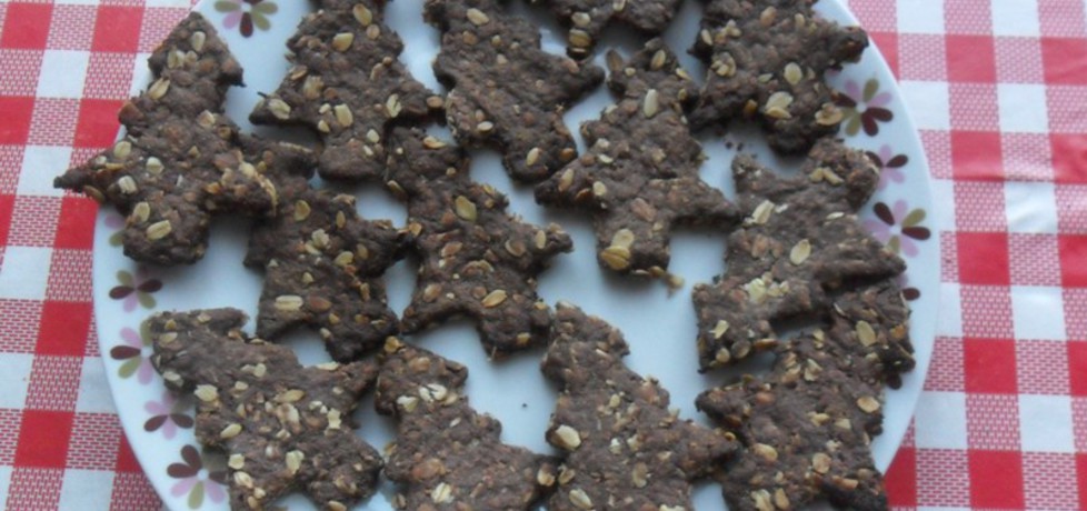Kakaowe ciasteczka z płatków owsianych (autor: ikrakowianka ...