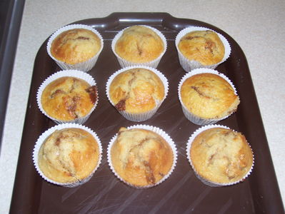 Muffiny snickersowe