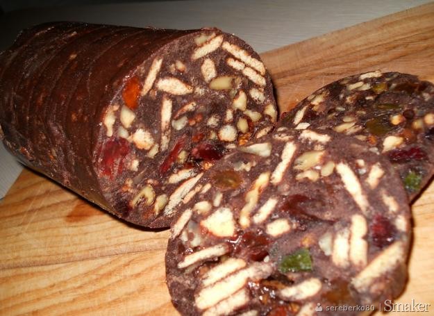 Kakaowo-bakaliowy salceson