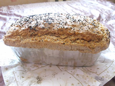 Chleb żytnio – pszenny z czarnuszką