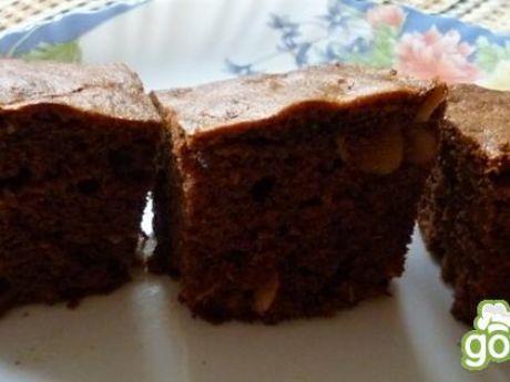 Przepis  ciasto kakaowe z migdałami przepis