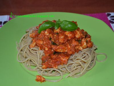 Dietetyczne spaghetti