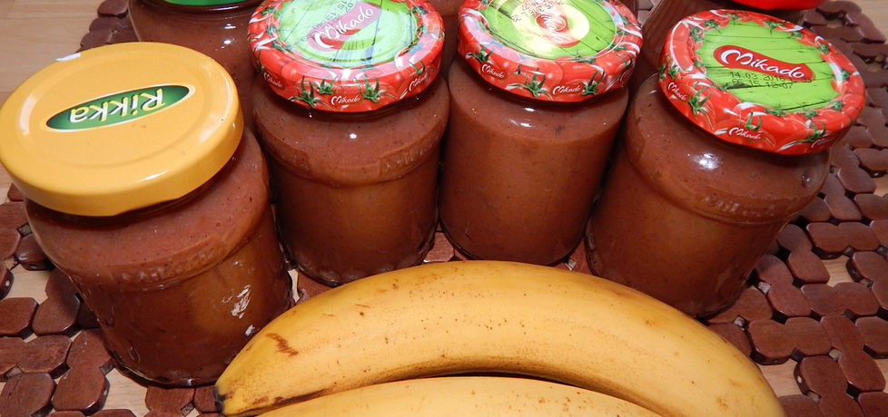 Dżem bananowo-śliwkowy z wanilią (autor: habibi)