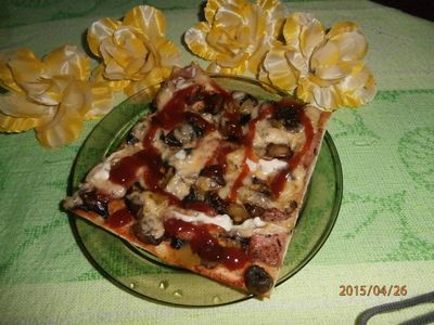 Domowa pizza cztero