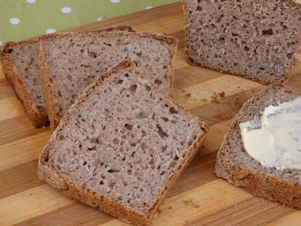 Przepis  chleb pszenno-gryczany na zakwasie przepis