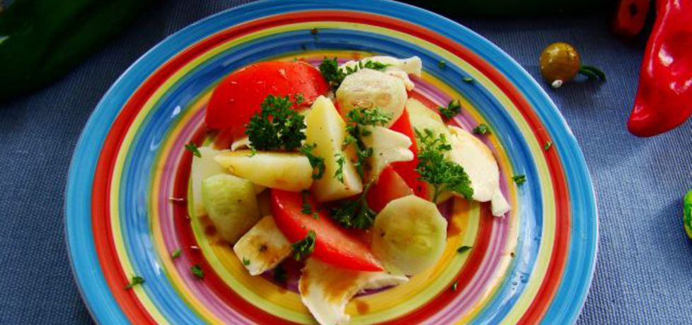 Sałatka z ziemniaków z octem balsamicznym (autor: iwa643 ...