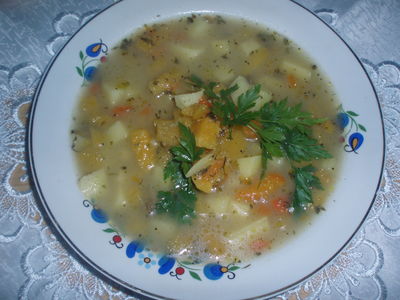 Brukwianka zupa z kaszub