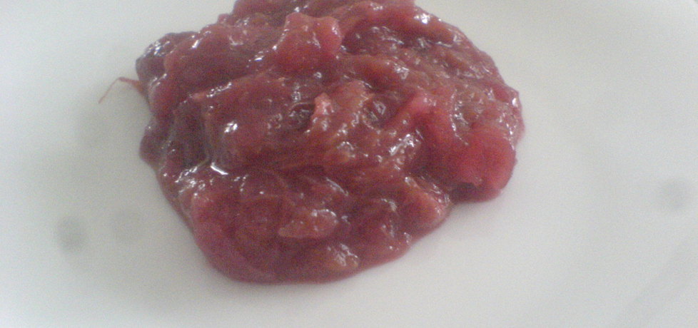 Chutney rabarbarowe (autor: stenka)