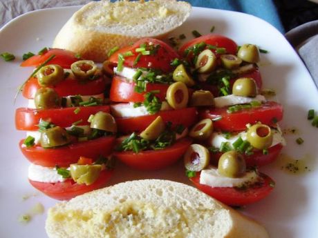 Przepis  pomidory z mozzarellą przepis