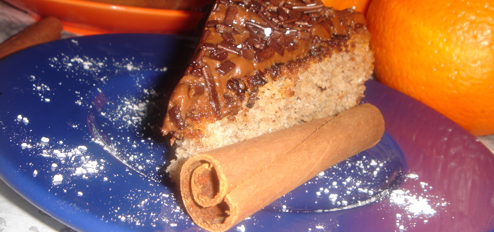 Ciasto cynamonowe z polewą czekoladową (autor: justi2401 ...
