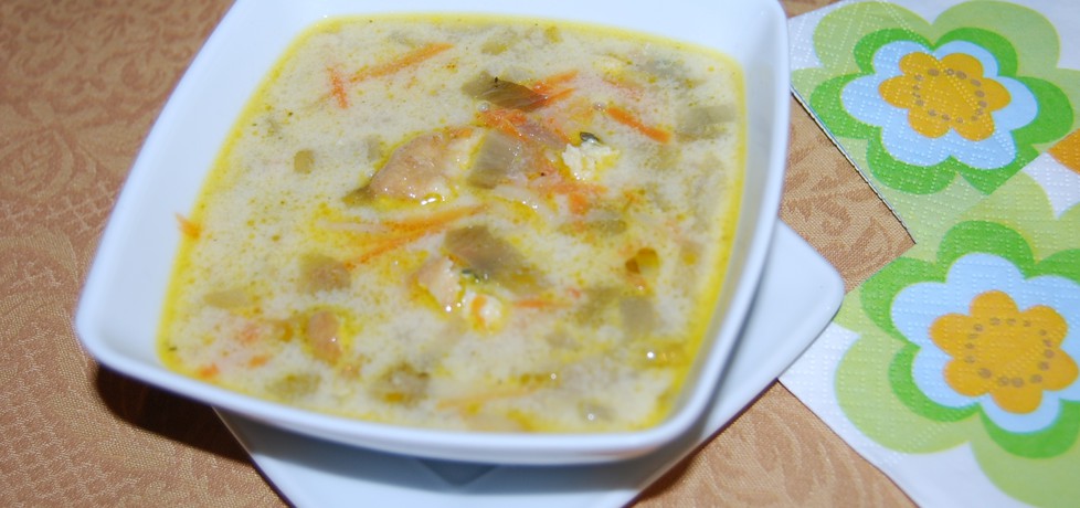 Zupa z cykorii z omletem (autor: smak-i-uczucie)