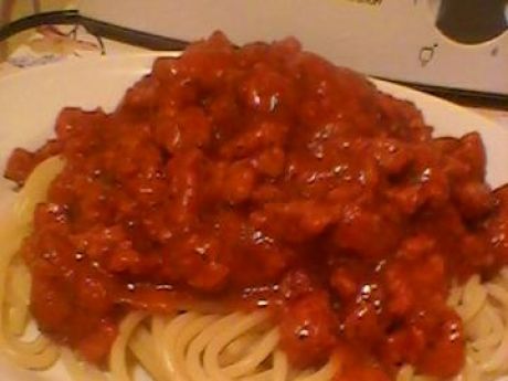 Spaghetti z indykiem przepis