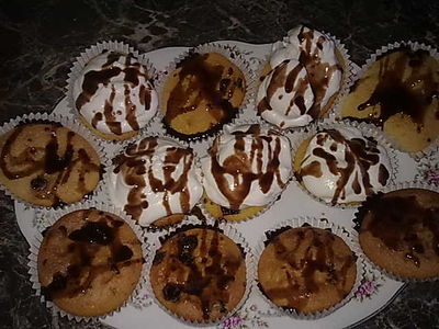 Pyszne muffinki z rodzynkami