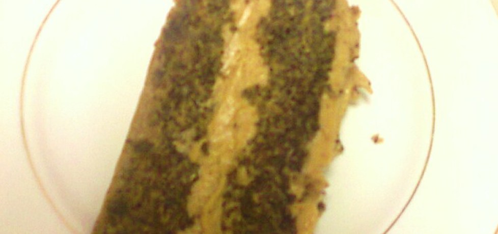 Tort makowo  kawowy (autor: cranberry)
