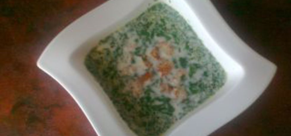Zupa serowa z zieloną pietruszką (autor: konczi)