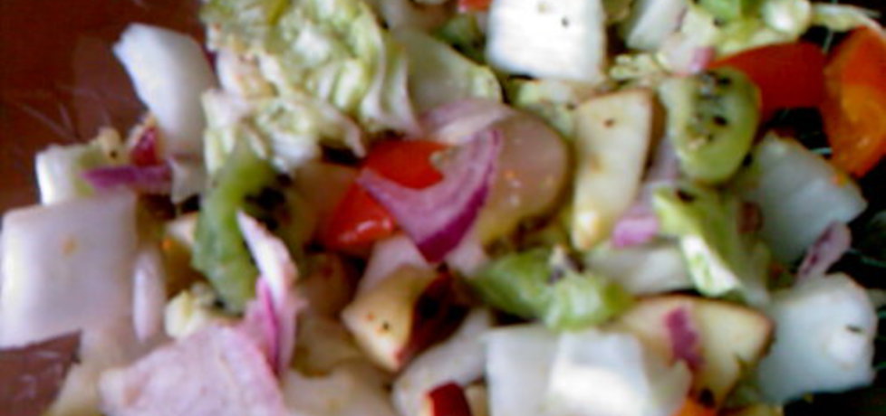 Dietetyczna salatka z kiwi (autor: grazyna13)