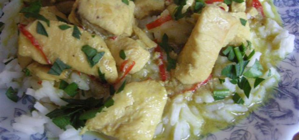 Kurczak curry w mleczku kokosowym (autor: aida)