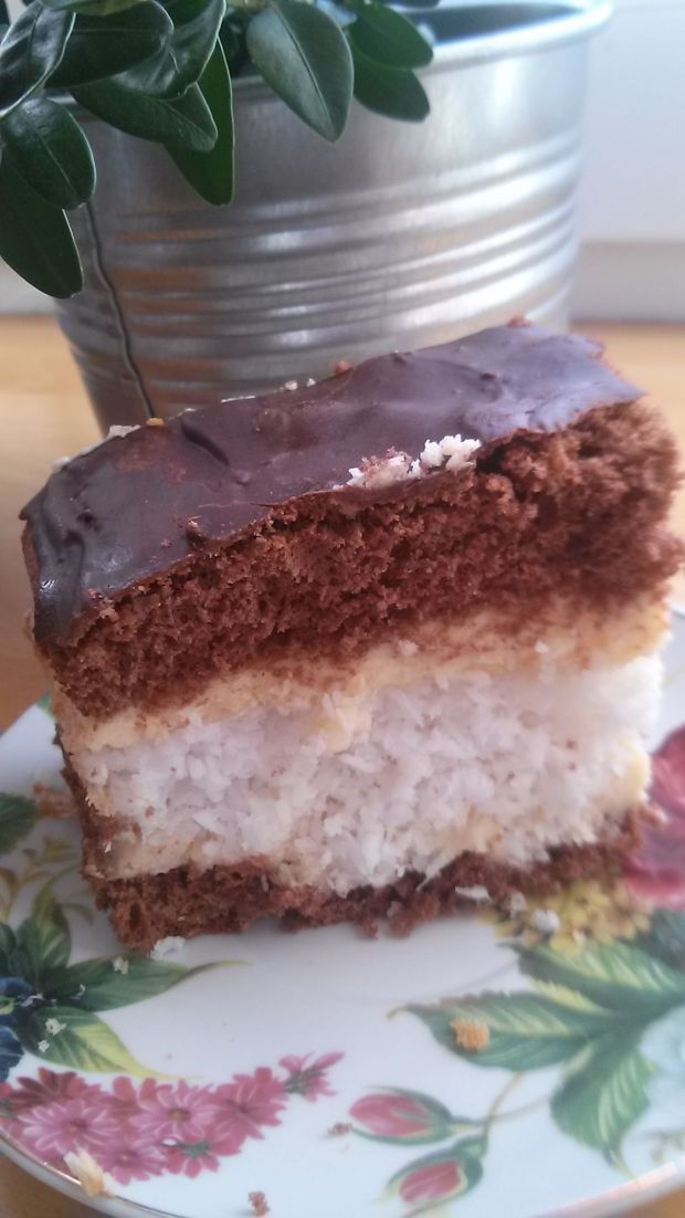 Przepis  ciasto czekoladowo kokosowe przepis