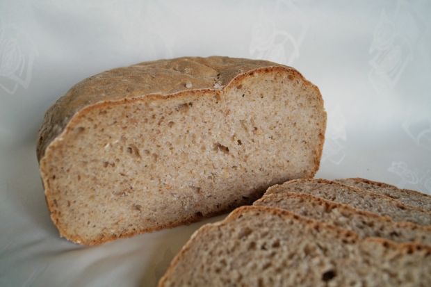 Przepis  chleb z prażonymi płatkami owsianymi przepis