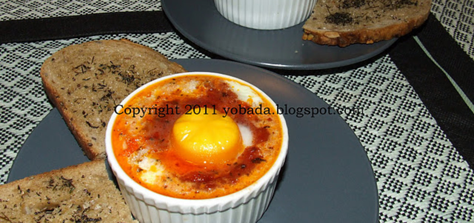 Jaja zapiekane w pomidorach (autor: yobada)