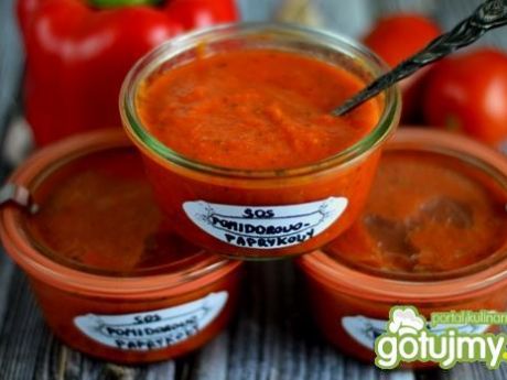 Przepis  sos paprykowo- pomidorowy przepis