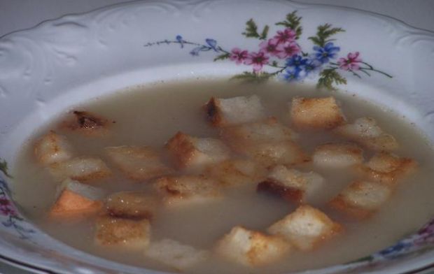 Pomysły na: zupa rybna z grzankami. gotujmy.pl