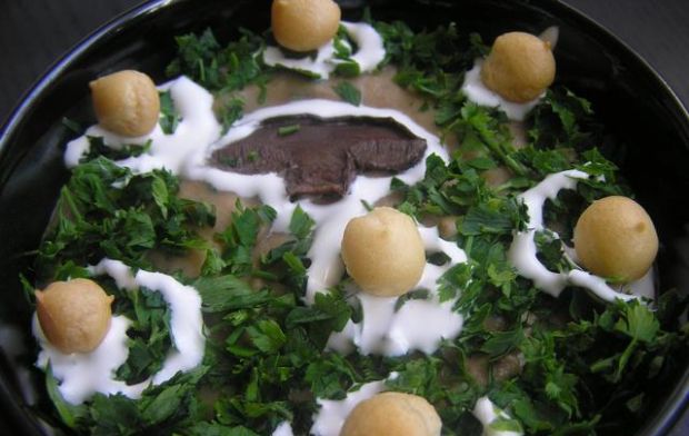 Przepis  zupa krem z suszonych grzybów przepis
