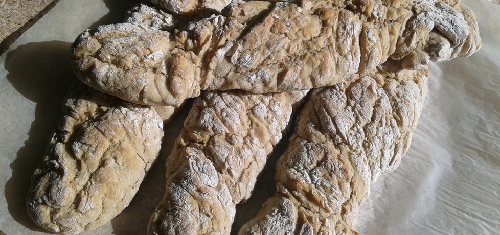 Rustykalne bagietki z mąki żytniej ze słonecznikiem (autor: joanna ...