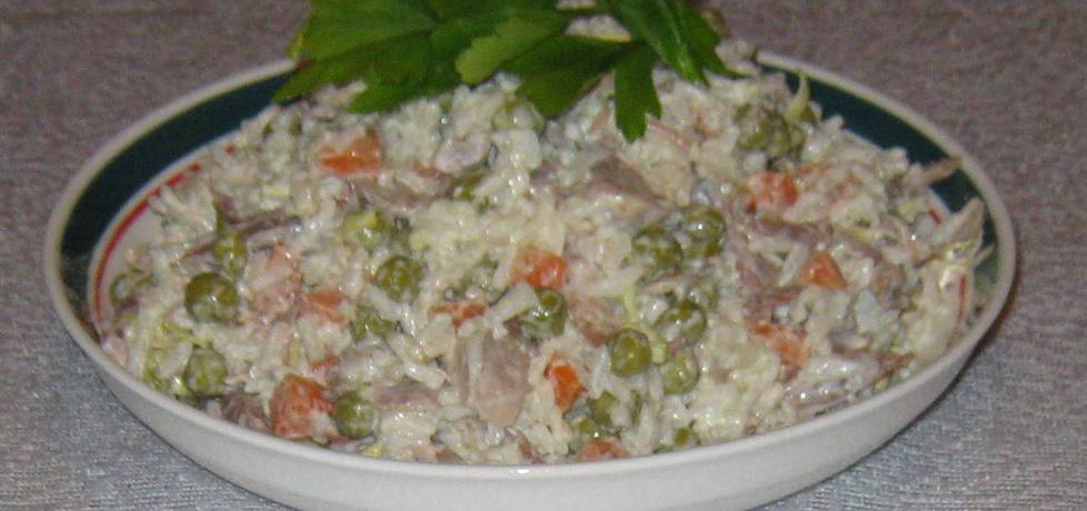 Sałatka ryżowa na kolację (autor: katarzynka455)