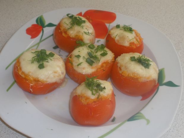 Przepis  faszerowane pomidory z mozzarellą przepis