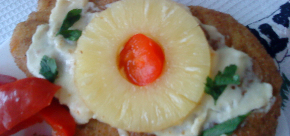 Schabowy z ananasem (autor: barbara11561)