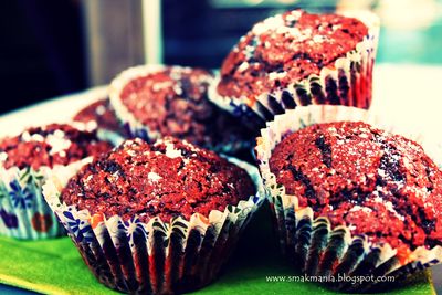 Ekspresowe muffinki kakaowe :)