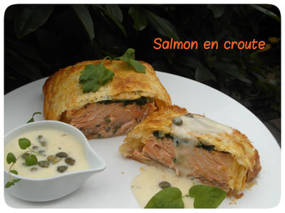 Salmon en croute