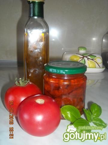 Przepis  suszone pomidory w oliwie 2 przepis