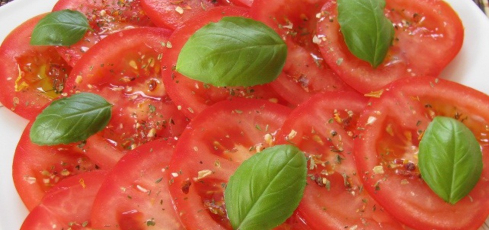 Ekspresowa sałatka z pomidorów (autor: panimisiowa ...