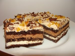 Ciasto czekoladowe z likierem  prosty przepis i składniki