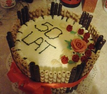 Tort urodzinowy 50