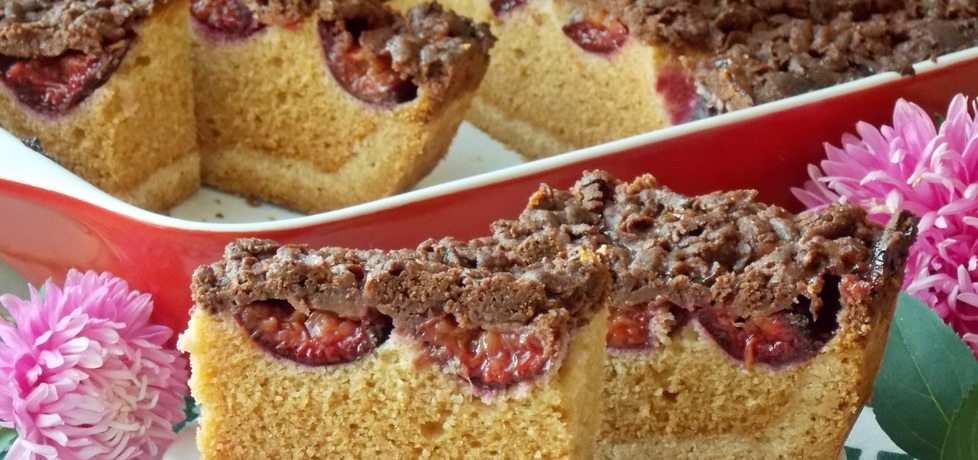 Ciasto marcepanowe ze śliwkami (autor: mniam)