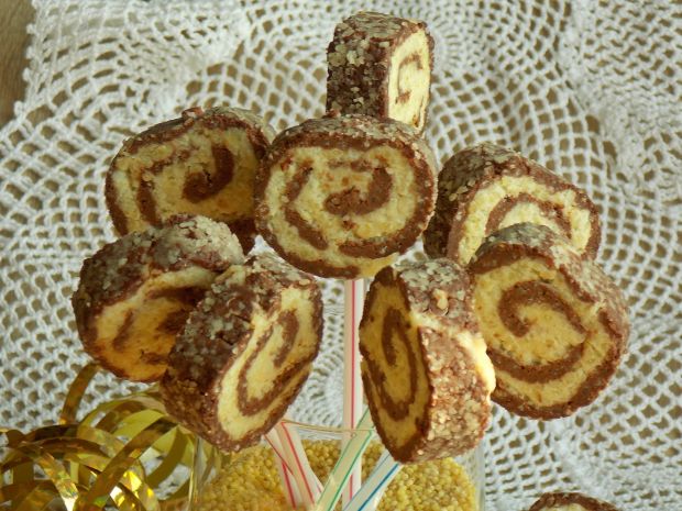 Przepis  ciasteczka lizaki z kaszy jaglanej przepis