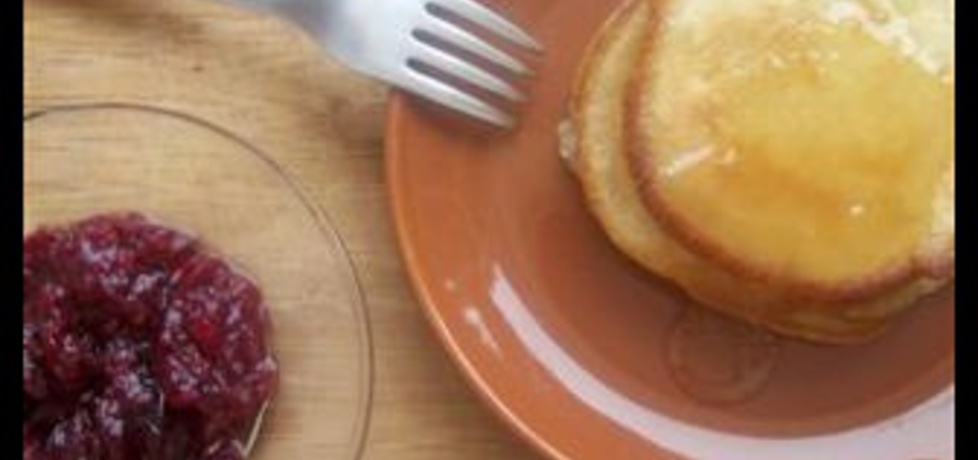 Maślankowe pancakes (naleśniki) (autor: russkaya ...