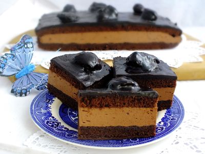 Ciasto czarna inez (czekoladowo