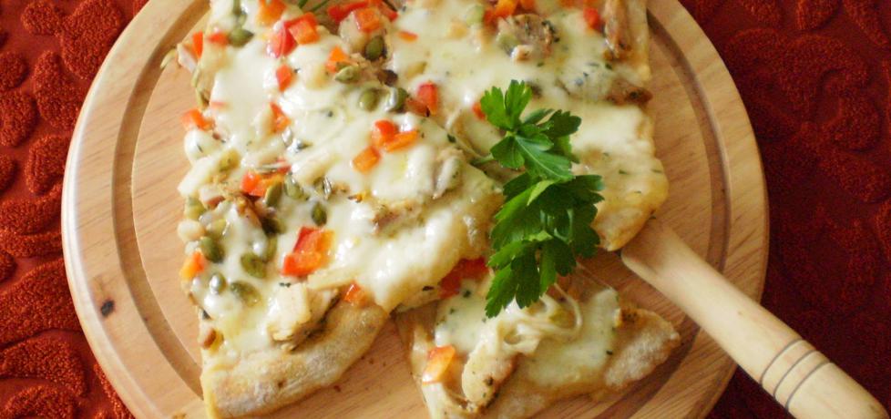 Pizza z kurczakiem gyros wg buni : (autor: babciagramolka ...