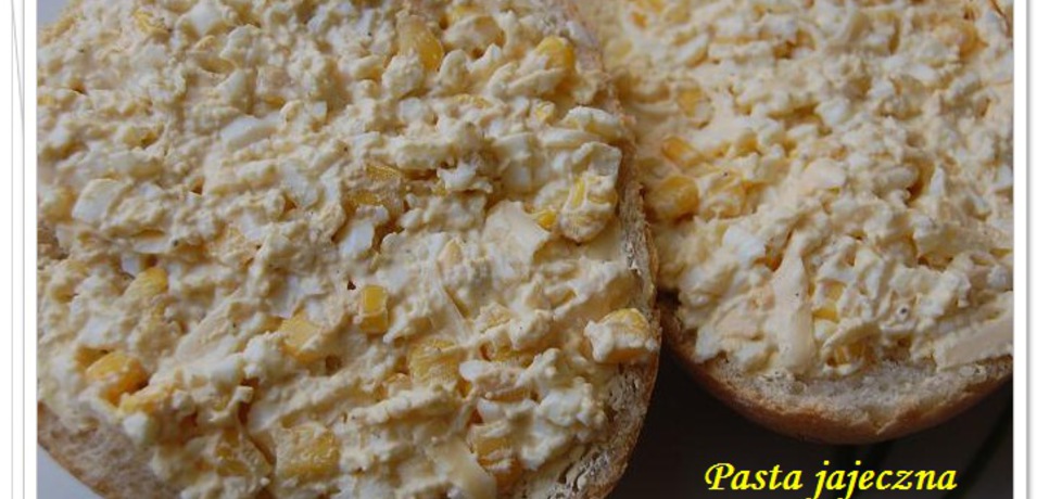 Pasta jajeczna z kukurydzą (autor: aleksandraolcia ...