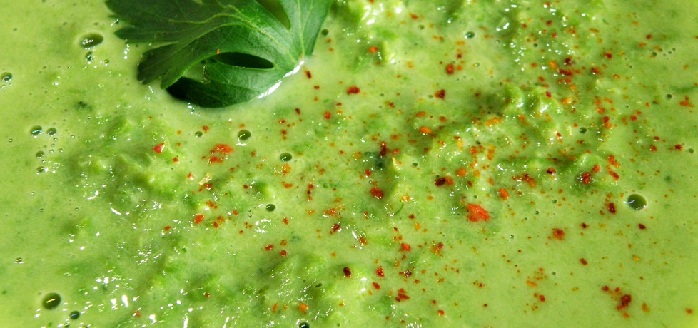 Zupa-krem z zielonego groszku (autor: habibi)
