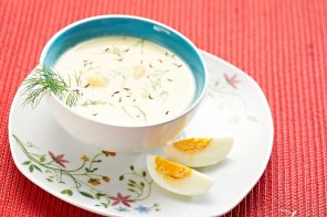 Zupa maślankowa  prosty przepis i składniki
