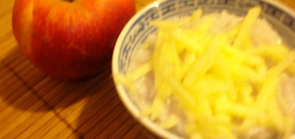 Deser ryżowy z jabłkiem, brzoskwinią i cynamonem (autor: ania67 ...