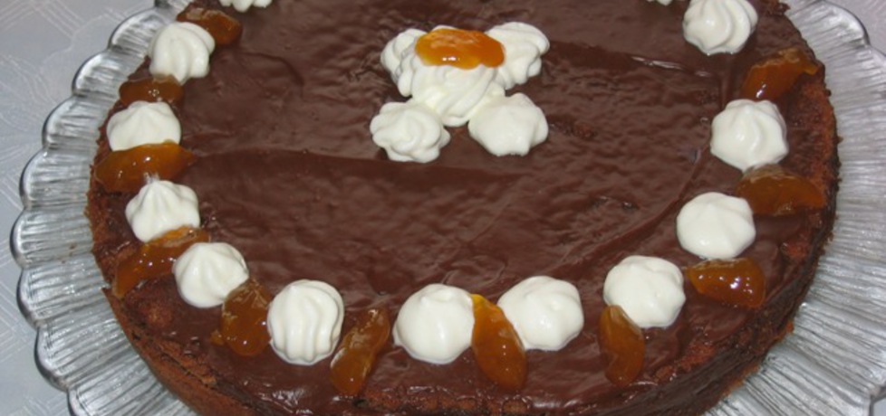 Tort sachera z marmoladą morelową (autor: anna169hosz ...